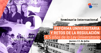 (Seminario Internacional) SUNEDU: Reforma Universitaria y retos de la regulación. A 5 años de la Ley Universitaria