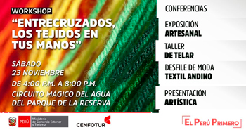 (Workshop) CENFOTUR: Exposiciones Llenas de Cultura, Conferencias, Desfiles de Moda, Talleres y Mucho Más