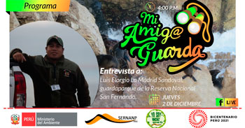 Conoce a los héroes naturales del Perú en el programa Mi amigo guardaparque