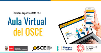 Cursos gratis online con certificado del OSCE - Aula virtual