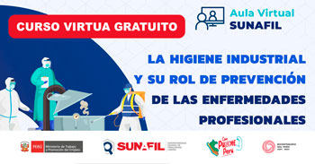 Curso online gratis  La higiene industrial y su rol de prevención de las enfermedades profesionales de la SUNAFIL