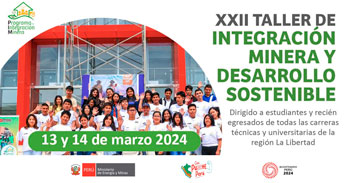 Participar del XVII taller presencial de integración minera y desarrollo sostenible