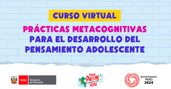  Curso online gratis "Prácticas metacognitivas para el desarrollo del pensamiento adolescente"