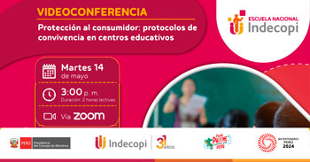 Conferencia online gratis "Protección al consumidor: protocolos de convivencia en centros educativos" 