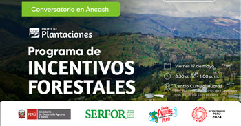 Conversatorio Presencial "Programa de incentivos forestales" del SERFOR