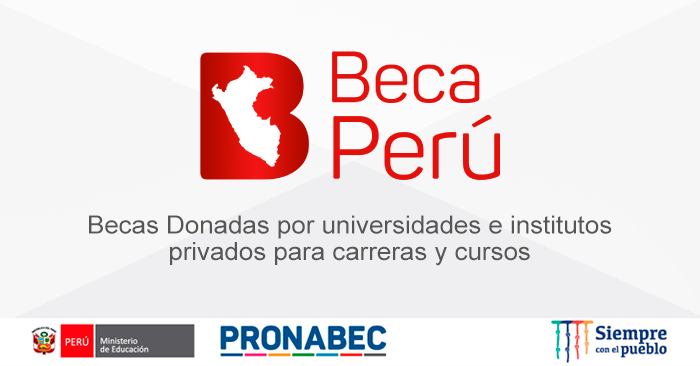 Beca Perú - Convocatoria 2023 Pronabec segundo momento