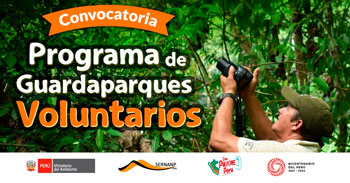 Programa Guardaparques Voluntarios del Parque Nacional de Cerros de Amotape 2023