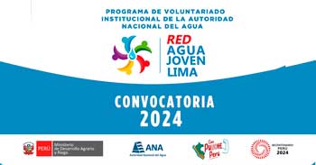 Programa de Voluntariado Red Agua Joven Lima 2024 - Convocatoria ANA