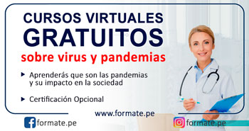 Cursos Virtuales Gratuitos sobre virus y pandemias