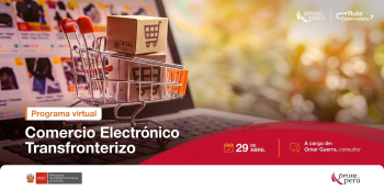  Capacitación virtual - "Programa de Comercio Electrónico Transfronterizo" PromPerú