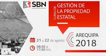 (Curso gratuito) SBN: Gestión de la propiedad estatal - Arequipa