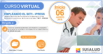 (Curso virtual) SUSALUD: Empleando el SETI - IPRESS