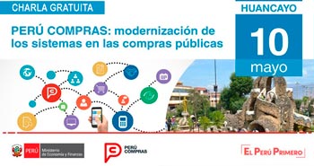 (Charla gratuita) PERÚ COMPRAS: Modernización de los sistemas en las compras públicas