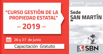 (Curso gratuito) SBN: Gestión de la propiedad estatal