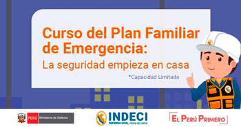 (Curso Virtual Gratuito) INDECI: Plan Familiar de Emergencia: La Seguridad Empieza en Casa (Curso Virtual Gratuito) INDECI: Plan Familiar de Emergencia: La Seguridad Empieza en Casa
