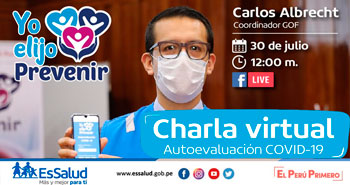 (Charla Virtual Gratuita) ESSALUD: Autoevaluación COVID-19