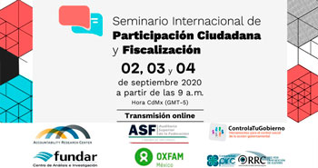 Contraloría Perú ofrece Seminario Internacional de Participación Ciudadana y Fiscalización