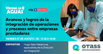 (Charla Virtual Gratuito) OTASS: Avances y logros de la integración de operaciones y procesos