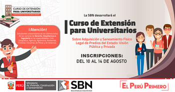 SBN lanza su Primer Curso de Extensión para Universitarios - CEPU VIRTUAL