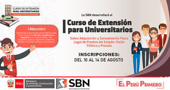 SBN lanza su Primer Curso de Extensión para Universitarios - CEPU VIRTUAL