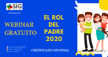 Webinar gratuito: El rol control del padre 2020