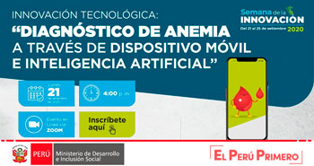 (Taller Virtual) MIDIS: Diagnóstico de anemia a través de dispositivo móvil e inteligencia artificial