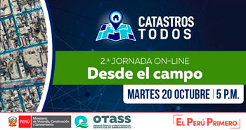 (Evento Virtual Gratuito) OTASS: Segunda jornada de Catastros: Desde el campo