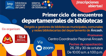 Primer Ciclo de Encuentro Departamentales de Bibliotecas