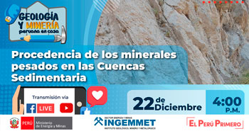 (Transmisión en Vivo) INGEMMET: Procedencia de los minerales pesados en las Cuencas Sedimentaria