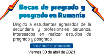 Becas Para Peruanos Convocatorias 2021
