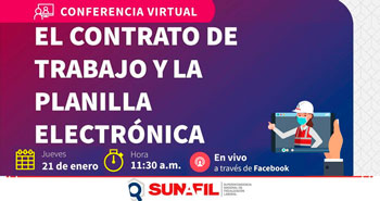 (Conferencia Virtual) SUNAFIL: El contrato de trabajo y la planilla electrónica