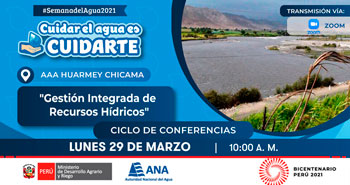 (Conferencia Virtual Gratuita) ANA: Gestión Integrada de Recursos Hídricos