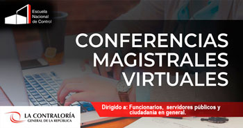 LA CONTRALORIA brinda Conferencias Magistrales Virtuales de marzo