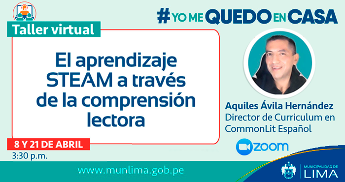 Taller Virtual El aprendizaje de STEAM a través de la
