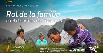 (Foro Virtual Gratuito) IPD: El Rol de la Familia en el Desarrollo del Deportista