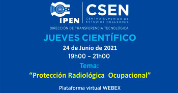 (Conferencia Gratuita) IPEN: Protección Radiológica Ocupacional