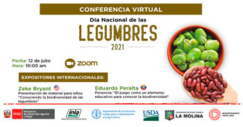 Conferencia Virtual: Día Nacional de las Legumbres 2021