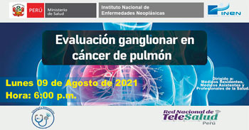 (Capacitación Virtual) INEN: Evaluación ganglionar en cáncer de pulmón