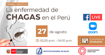 (Viernes Científico Gratuito) INS: La Enfermedad de Chagas en el Perú