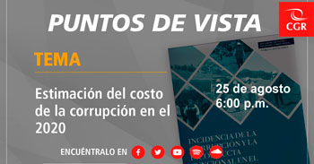 Puntos de Vista: Estimación del costo de la corrupción en el 2020