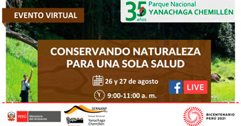 (Evento Virtual Gratuito) SERNANP: Conservando naturaleza para una sola salud