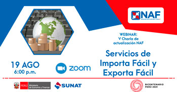(Webinar de Actualización) SUNAT: Servicios de Importa y Exporta Facil