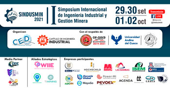 I Simposio Internacional de Ingeniería Industrial y Gestión Minera (SINDUSMIN)