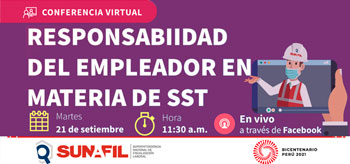 (Conferencia Virtual Gratuita) SUNAFIL: Responsabilidad del empleador en materia de SST