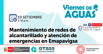 Mantenimiento de redes de alcantarillado y atención de emergencias en Emapavigs