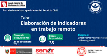 (Taller Virtual) SERVIR: Elaboración de indicadores en trabajo remoto