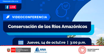 (Conferencia Virtual Gratuita) ANA: Conservación de los Ríos Amazónicos