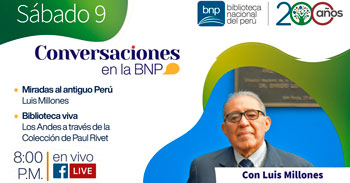 (Conversatorio Virtual Gratuito) BNP: Miradas al antiguo Perú