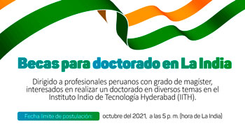 Becas para realizar un doctorado en el Instituto Indio de Tecnología Hyderabad (IITH)