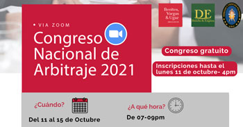 Congreso Nacional Gratuito de Arbitraje 2021